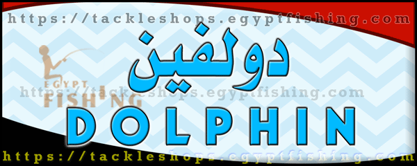لوجو دولفن لأدوات ومعدات الصيد - إمبابة بمدينة القاهرة الكبرى