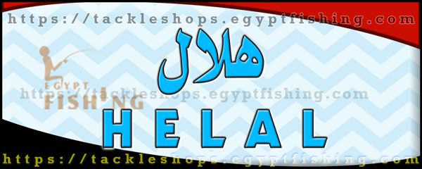 لوجو هلال لأدوات صيد الأسماك - طنطا بمحافظة الغربية