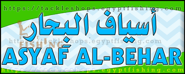 لوجو أسياف البحار للوازم الرحلات البحرية وصيد السمك - الأحساء بالمنطقة الشرقية