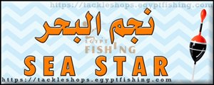 لوجو نجم البحر لأدوات الصيد والتجهيزات البحرية - البغدادية الغربية بجدة